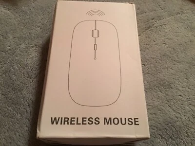 E68 Wireless Mouse Dual Mode USB Bluetooth Rechargeable Slim Optical Mac Windows