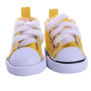 2PAIR 5CM Fashion Denim Canvas Mini Toy Shoes for Doll Accessories N1045