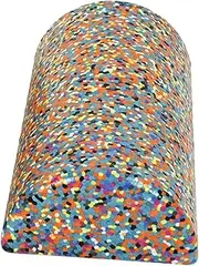 COOLHIYA Half Foam Roller for Yoga and Massage Lightweight Material Semicircle Muscle Relaxation Column for Balance Training and Physical Therapy Portable Exercise Accessory