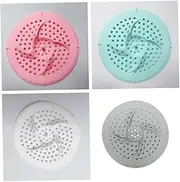 Bathroom Sink Plug 2 Pack Silicone Sink Strainer Odor Control Drain Cover for Kitchen Laundry