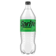 Sprite No Sugar Lemonade Soft Drink 1.25ltr x 12