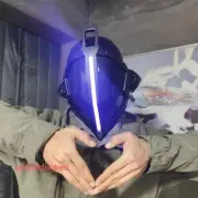 1/1 Scale Made in Abyss helmet Model ボンドルド MASK In Stock FRP Acrylic Led Light
