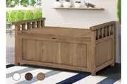 ALFORDSON Outdoor Storage Box Wooden Garden Bench Chest Tool Sheds