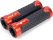 Motorcycle Hand Grips for V&aradero Xl1000/125 All Year Motorcycle Grips Non Slip Rubber Bar End Thruster Grip 7/8" 22mm 24m