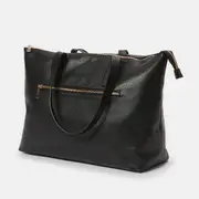 Zip Front Tote Bag