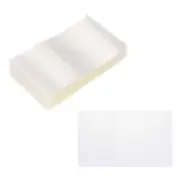94x56mm PVC Perforated Shrink Bands, 100Pcs 0.05mm Thick Shrink Wrap, Clear