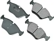 Akebono EUR946 Euro Ultra Premium Ceramic Disc Brake Pad Kit, GREY