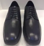 Johnston Murphy Birchett Runoff Lace Black Leather Men 11.5 M $140 NIB 20-0705