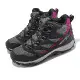 Merrell 越野鞋 West Rim Sport Mid GTX 女鞋 灰 黑 登山鞋 防水 ML037310