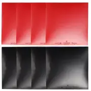 Pro Level Table Tennis Rubber 8 Piece Set with Excellent Spin Features