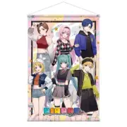 Hatsune Miku x THE GUEST Vocaloid B2 Japanese Wall Scroll *New/Sealed*