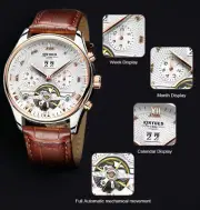 Men's Skeleton Mechanical Automatic Watch Original Brand watches