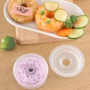 Donut Round Rice Ball Mold Non-Stick Sushi Maker DIY Easy Chef Press Baby Tool
