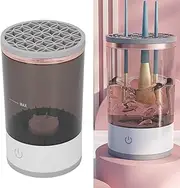 Automatic Makeup Brush Cleaner, 7000 RPM Electric Makeup Brush Cleaner Machine with Brush Clean Mat, Automatic Cosmetic Brush Cleaner Makeup Brush Tools for All Size Makeup Brush