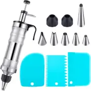 Patelai Cake Decorating Piping Syringe Set, Cupcake Frosting Piping Kit with ...