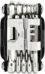 Cycle Tool Kit, Compact Cycle Multitools Tire Levers Cycling Tool, Chain Breaker with Hex Wrench Lightweight Motorcycle Accessories for Men & Travel