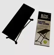 Guitar Foot stool, "On Stage Stands" brand, Black NEW! LOOK! Buy Now!