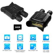 WG550B Night Vision Binoculars Hunting IR LED 1080P HD 20X4 Zoom with 64G Card