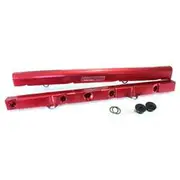 Aeroflow Billet EFI Fuel Rail Kit suit Ford 5.0L Windsor - Red, AF64-2077R