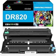 LeciRoba DR-820 Drum Unit Replacement for Brother DR820 for HL-L6200DW MFC-L5850DW MFC-L5900DW MFC-L6700DW MFC-L5800DW HLL6200DW HL-L5200DW HLL5100DN Printer (Yields Up to 30,000 Pages, Black, 1-Pack)