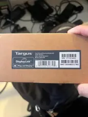 Targus DOCK180AUZ USB-C 4K Universal Docking Station - Includes cable & adaptor