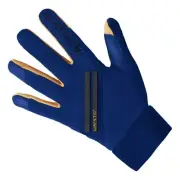 Warstic Workman3 Youth Baseball Batting Gloves Pair YTH LG Blue | Black
