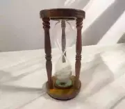 Wooden Hourglass Nautical Timer Vintage Minute Office Desk Décor Sand Timer Gift