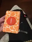 Mimco $79.95 New Safarium Sunset Orange Handbag Pouch 15x10Cm + Dust Bag
