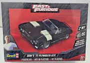 REVELL FAST & FURIOUS DOM'S '71 PLYMOUTH GTX 1/24 MODEL KIT ***FACTORY SEALED***