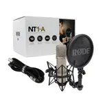 RODE NT1-A 現貨1~ 錄音室電容式麥克風套組 含避震架 防噴罩 [相機專家] [公司貨]