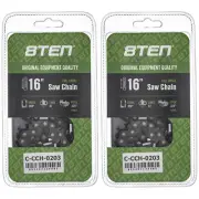 Chainsaw Chain 16 Inch .050 .325 67DL for Stihl MS 039 024 036 032 031 2-Pack