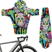 Mud Guard Mountain Bike - Mountain Bike Parts Rear Guard,Grime Proof Weatherproof Protection Board, Dirt Resistant Cycling Accessories for 26" 27.5" 29"