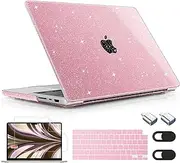 Mektron Compatible with M3 MacBook Pro 14 inch Case 2023 2021 A2918 A2992 M2 A2779 M1 A2442 Pro/Max, Plastic Hard Shell Cover for Mac Pro 14" with Retina XDR Display & Touch ID, A-Gypsophila Pink