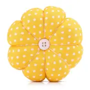 Pumpkin Fabric Sewing Needles Pin Cushion With Elastic Wrist Belt Handicraft(4)