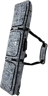 Snowboard Bag with Wheels for Air Travel Protection with Handle Ski Storage Bag Waterproof for Women Men Longboard