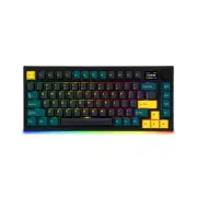 MD750 Delight BT RGB Devil Green TKL Ergonomic Mechanical Keyboard, LED Scree...