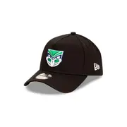 One New Zealand Warriors NRL Essentials Black OTC 9FORTY A-Frame Snapback