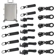 Zipper Replacement Kit, Zipper Repair Kit Backpack Zipper Pulls - Luggage Zipper Pulls Removable Zipper Slider Replacement for Clothing Backpacks