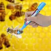 Beekeeper Marker Pen Queen Bee Marking Beekeeping Tool Blue Industry Part 1PC US