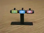MINIATURE DOLLHOUSE 1:12 SCALE SOFT DRINKS TAP UNIT - BLACK FINISH - M51