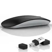 G11 Wireless Mouse, USB C Rechargeable Computer Mouse, Slim Silent Mice 2.4GH...
