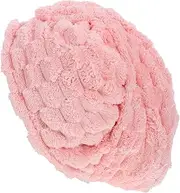 MOTHNUR Fast Drying Hair Towel Wrap Thickened Cloud Velour Head Wrap for Women Absorbent Hair Drying Cap for Shower and Beauty Routines