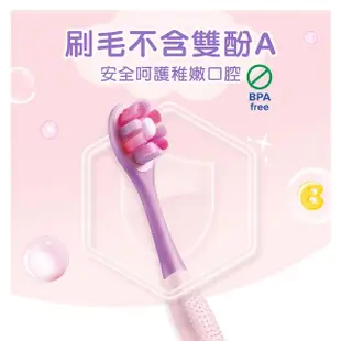 【Colgate 高露潔】兒童5+歲 Cushion Clean超級軟毛牙刷2入(超密軟毛/小巧刷頭)