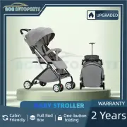 Foldable Baby Stroller Pram Newborn Pushchair Infant Buggy Travel Carriage