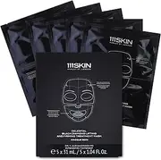 Celestial Black Diamond Lifting and Firming Treatment Mask by 111Skin for Unisex - 5 Pc Mask