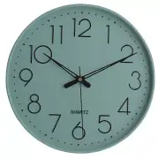 Wall Clock 12" Silent Non Ticking Arabic Numeral Clock Round Decorative Wall ...