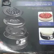 Sharper Image Springform Pan Set of 3 bottom pan inserts B'day, Clown, etc