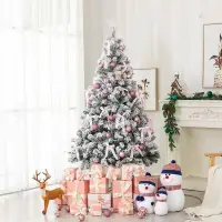 在飛比找蝦皮購物優惠-【免運】仿真植絨落雪聖誕樹 聖誕樹套餐1.5米1.8米2.1