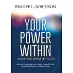 YOUR POWER WITHIN, YOU HAVE WHAT IT TAKES!