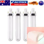 4x 9W Nail Art Gel Dryer UV Lamps Tube Light Bulbs Replacement Curing Manicure